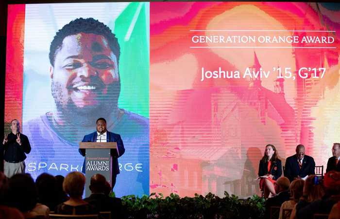Joshua Aviv speaking