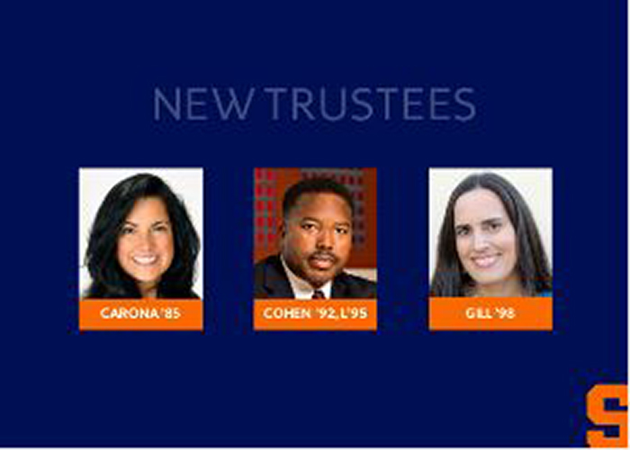 New Trustees